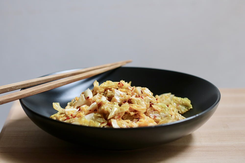 Featured image for “March Recipe Hot and Sour Stirfried Cabbage”