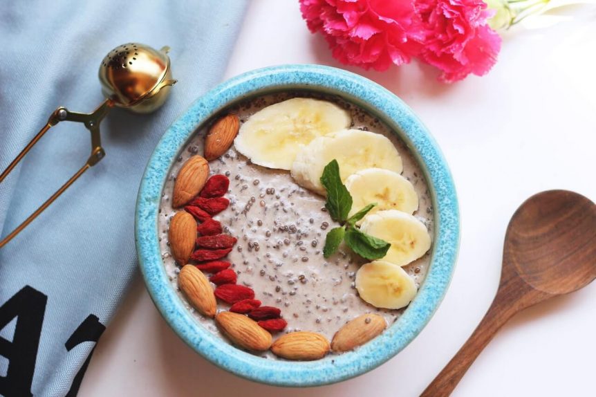 Miracle chia pudding which is high in magnesium