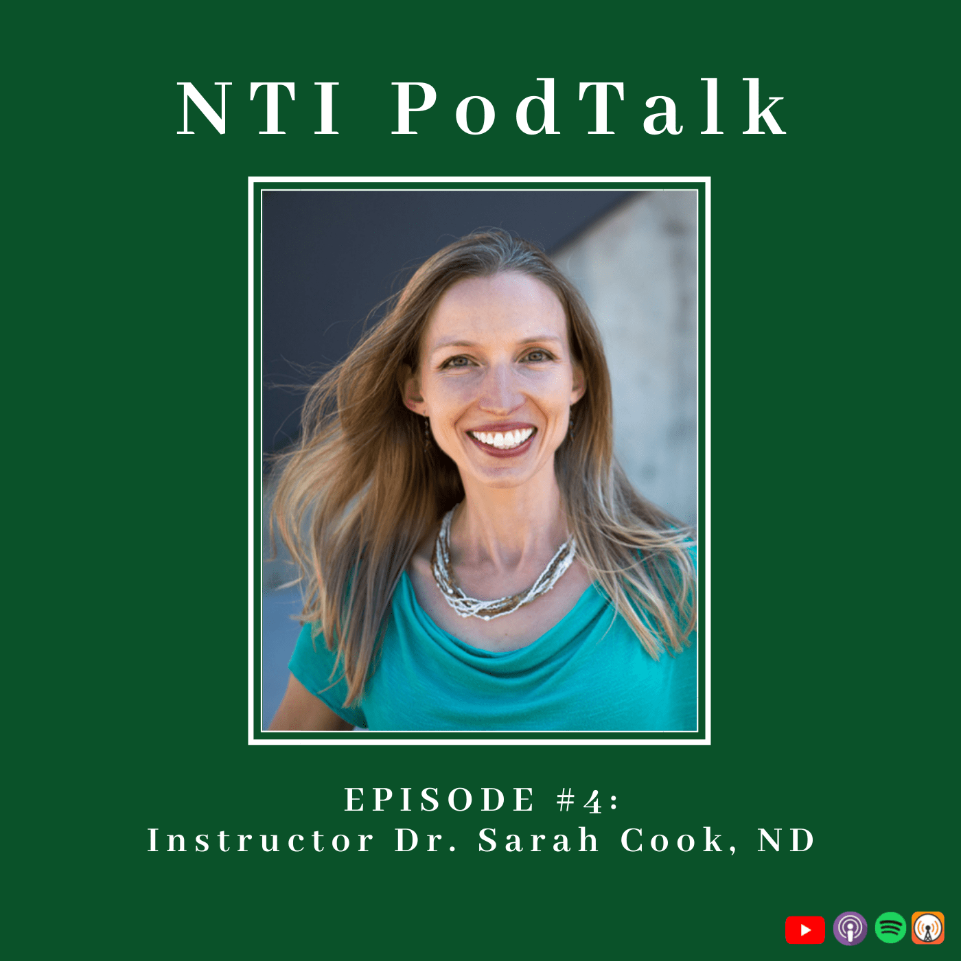Featured image for “NTI PodTalk with Instructor Dr. Sarah Cook”