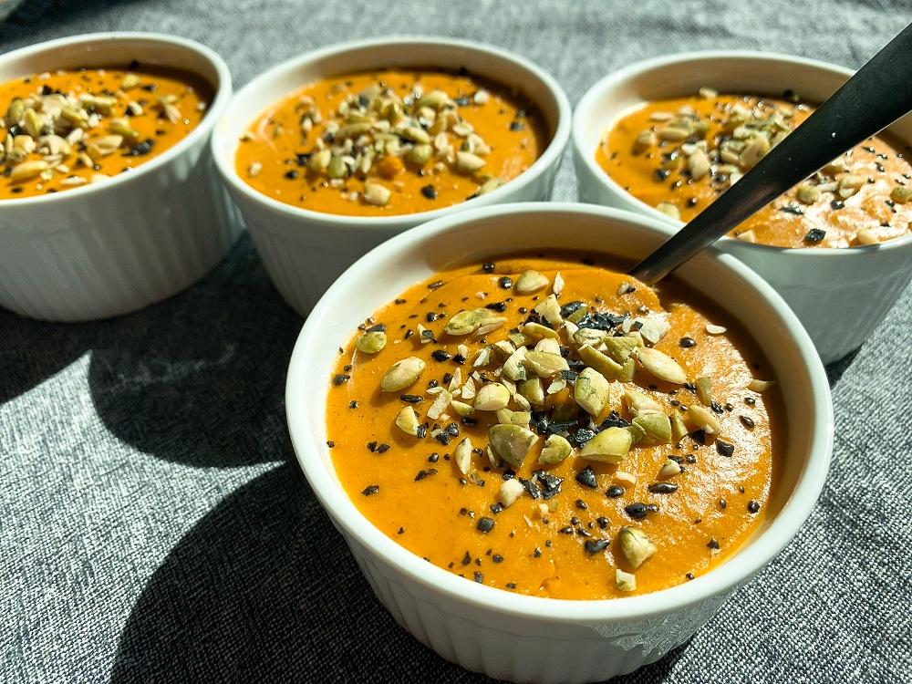 Featured image for “Dairy-free Turmeric Pumpkin Pie Panna Cotta”