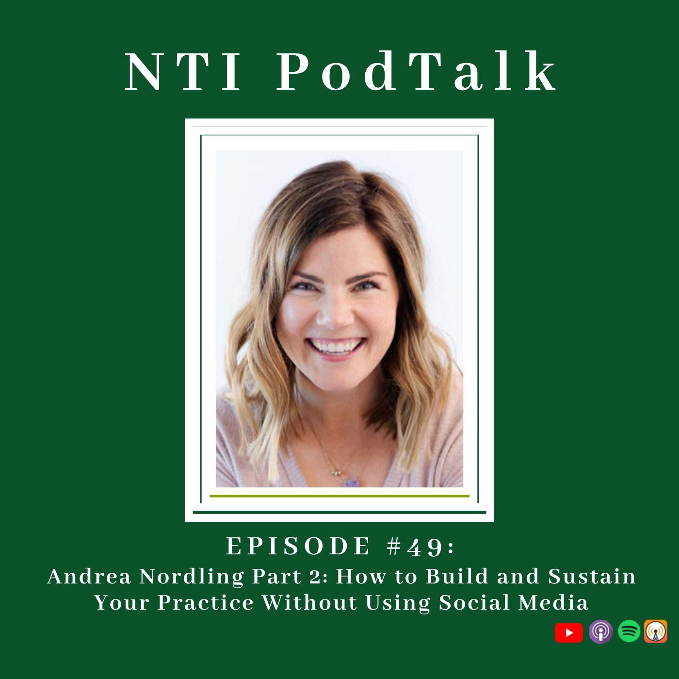 Featured image for “NTI PodTalk with Andrea Nordling”