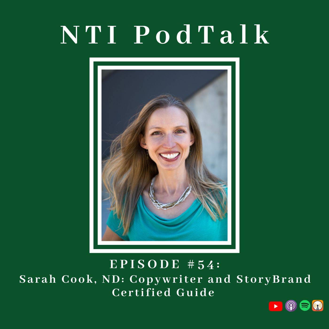 Featured image for “NTI PodTalk with Sarah Cook, ND”