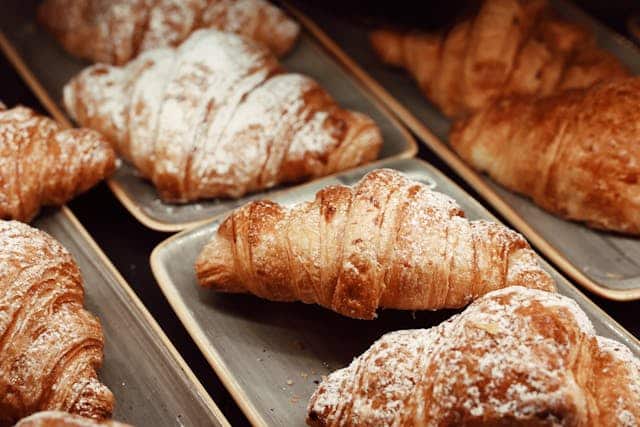 Croissants are blood sugar spiking food.