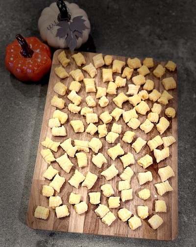 Butternut squash gnocchi recipe.